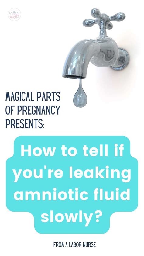 how do you know your leaking amniotic fluid|Leaking Amniotic Fluid: How to Tell